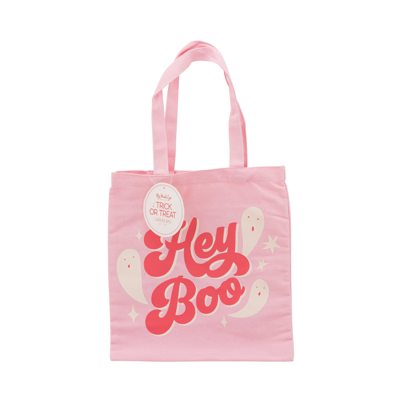 PLCB127 - Hey Boo 12x12 inch Canvas Bag