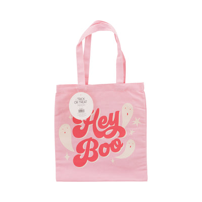 PLCB127 - Hey Boo 12x12 inch Canvas Bag