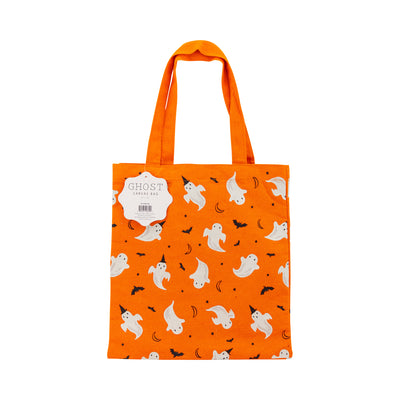 PLCB136 - Orange Ghosts 12x12 inch Canvas Bag