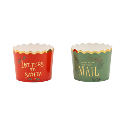 PLCC1406 - Foiled Letters to Santa Baking Cup 5 oz
