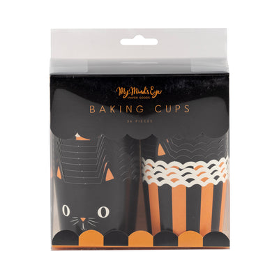 PLCC1745x - Cat Stripes 5 oz Baking Cups (36 ct)