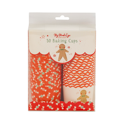 PLCC1880 - Gingerbread Candy Swirls 5 oz Baking Cups