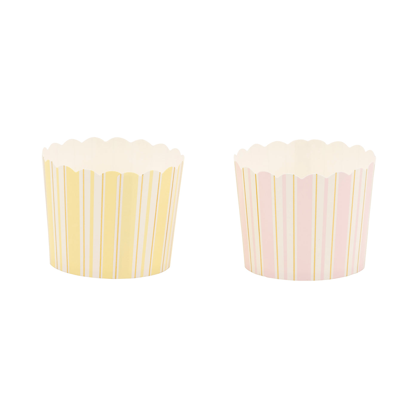 PLCC2093 - Foil Spring Pastel Stripe Baking Cup - 4 designs