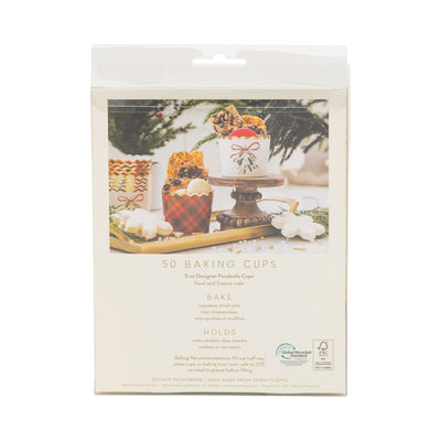 PLCC2227 - Foiled Mistletoe 5 oz Baking Cups