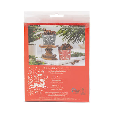 PLCC2265 - Nordic Red and Green 5 oz Baking Cups