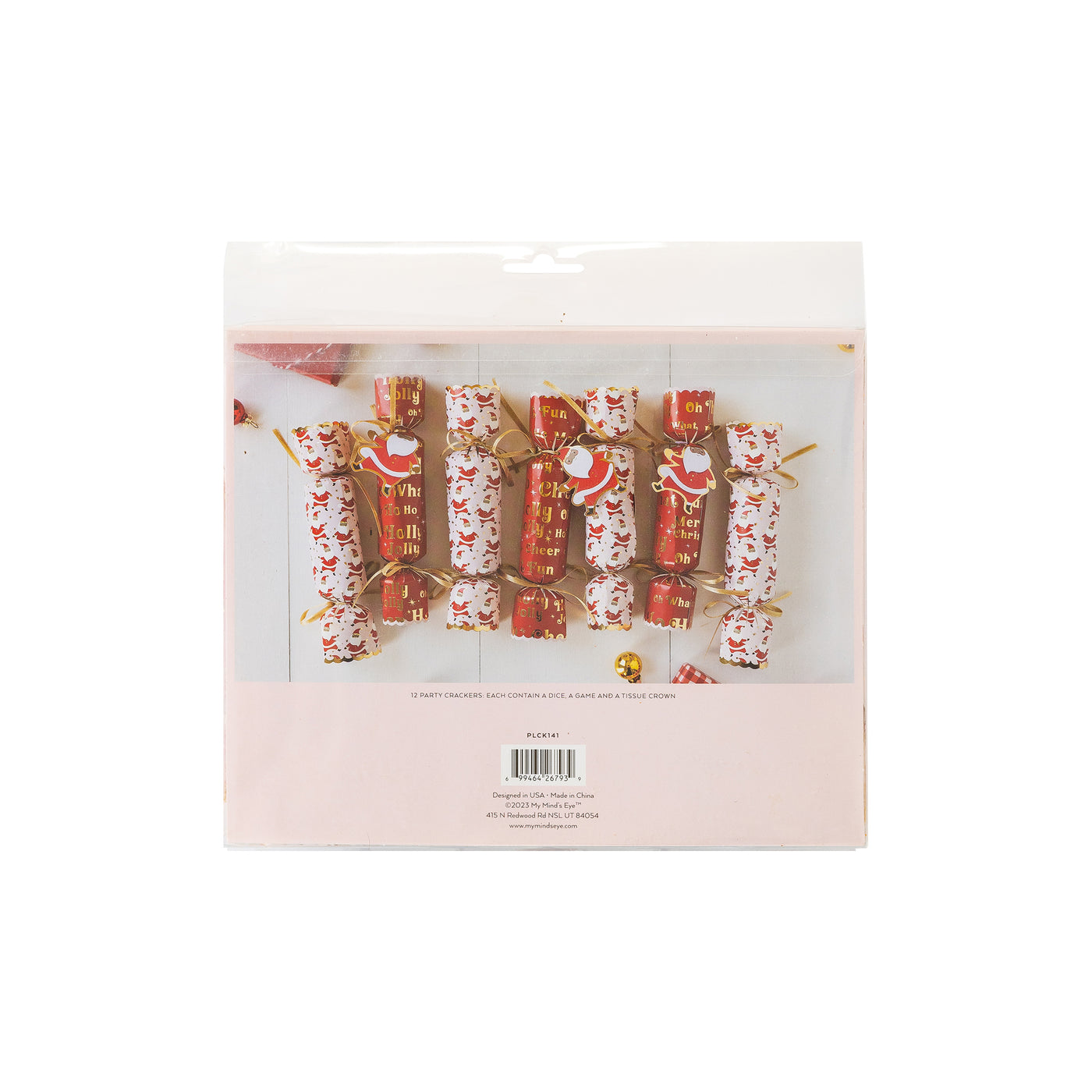 PLCK141 - Santa 2 Cracker Set