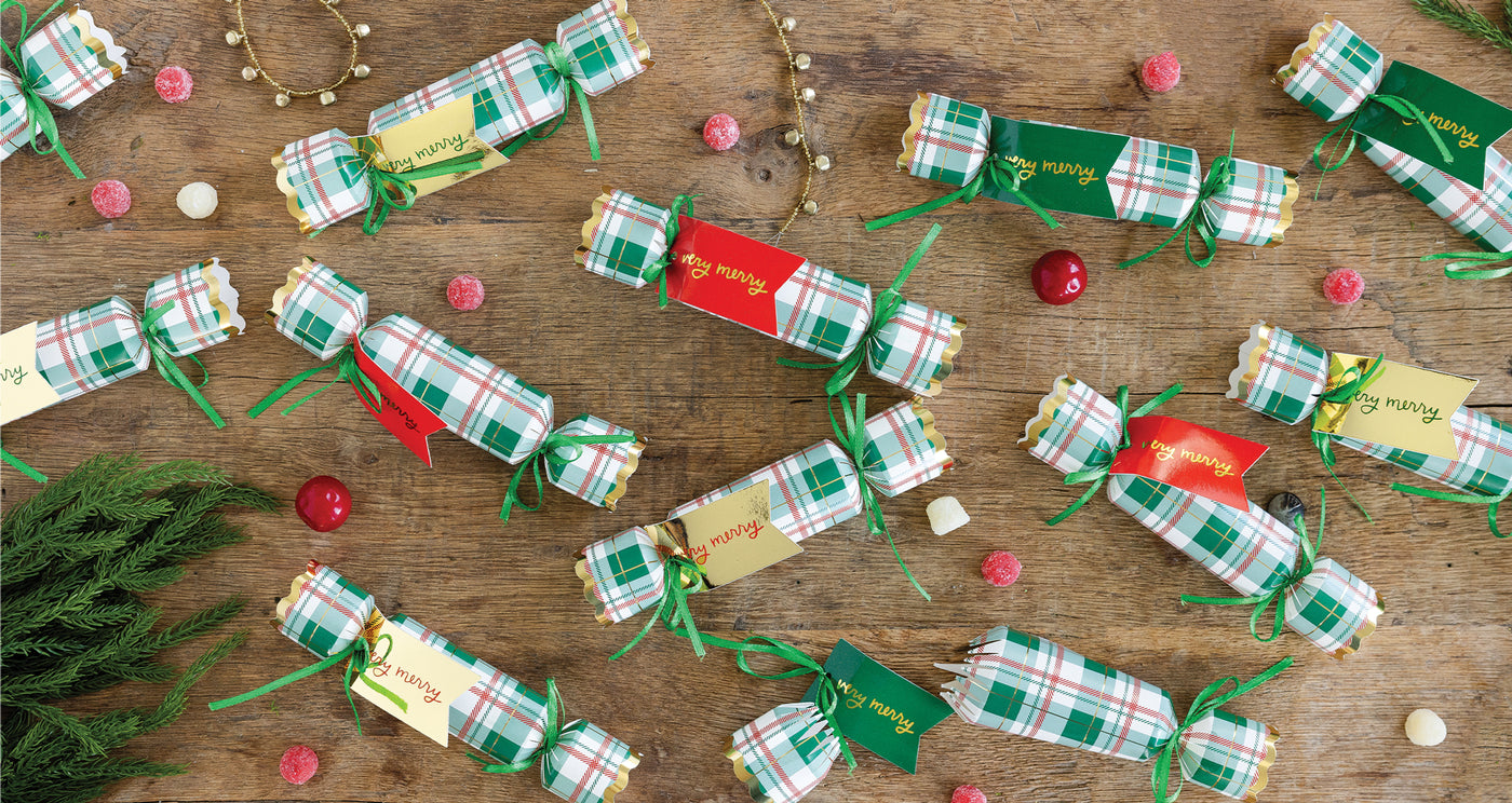 PLCK176 - Christmas Plaid Crackers