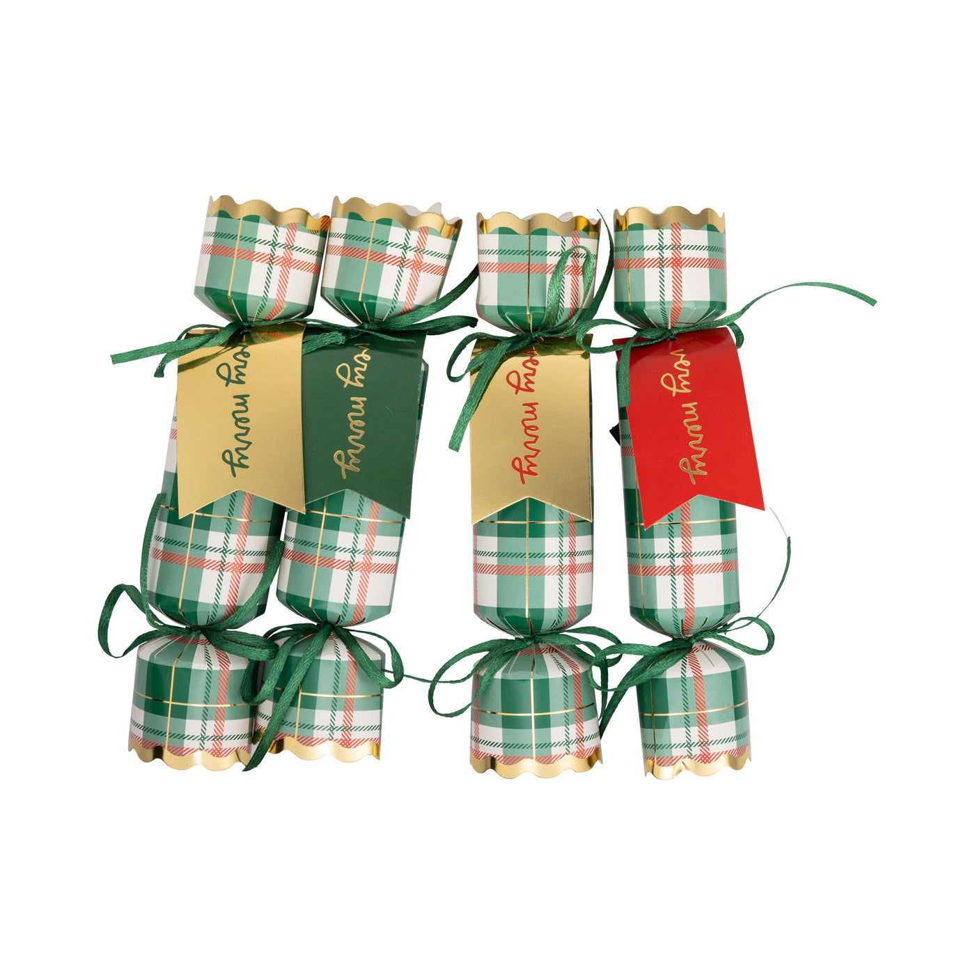PLCK176 - Christmas Plaid Crackers