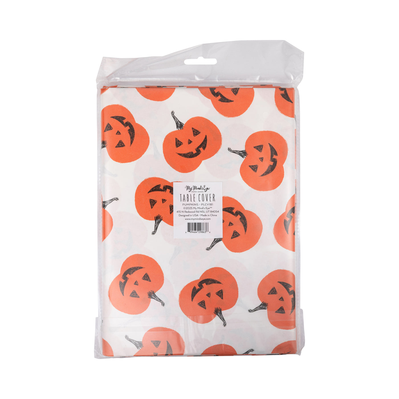 PLCV181 - Jack-o-Lantern Table Cover