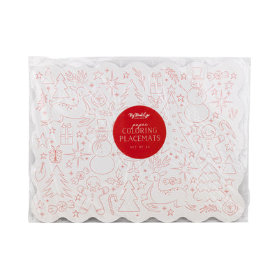 PLCV223 - Christmas Coloring Activity Placemat