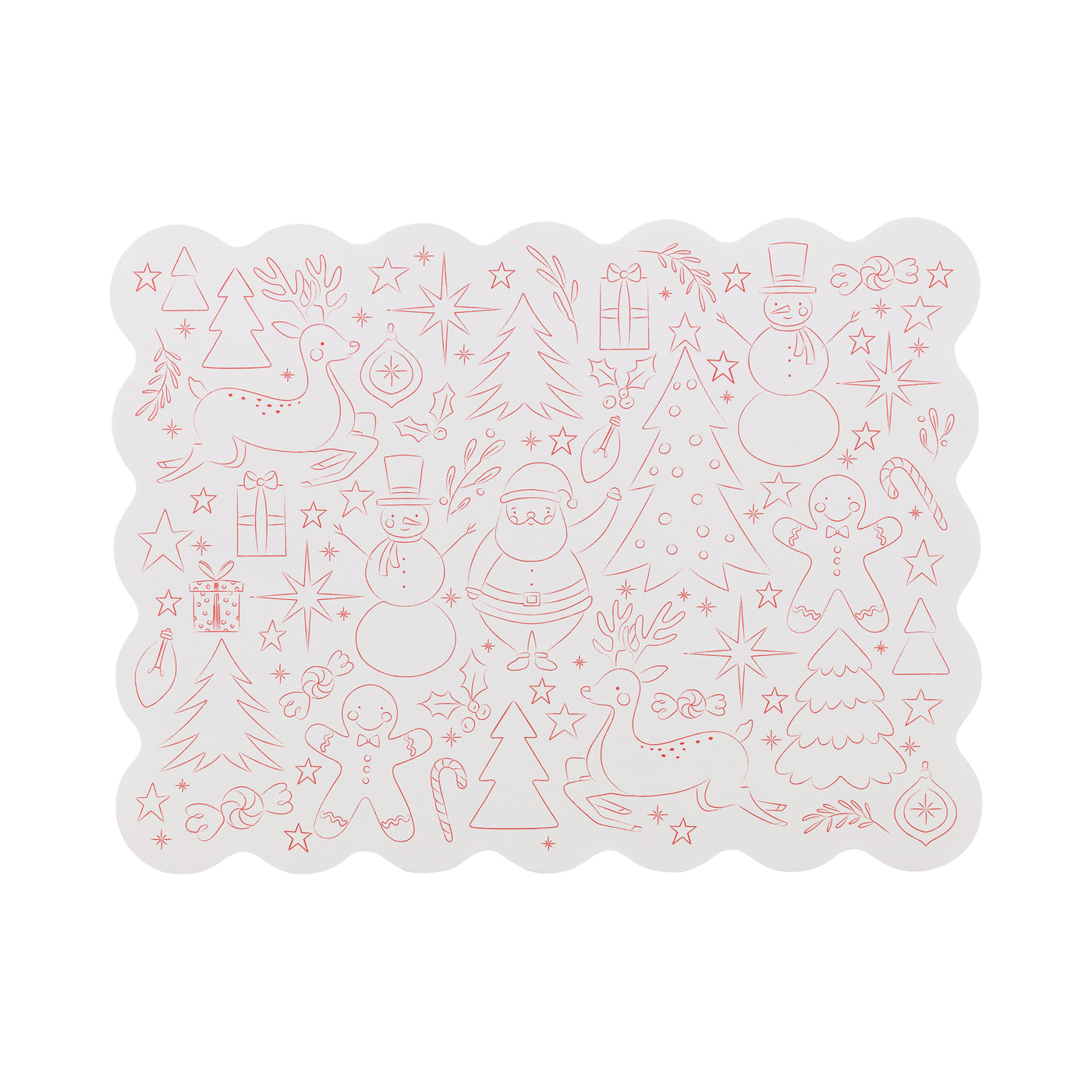 PLCV223 - Christmas Coloring Activity Placemat