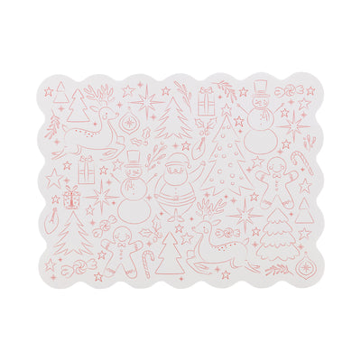 PLCV223 - Christmas Coloring Activity Placemat