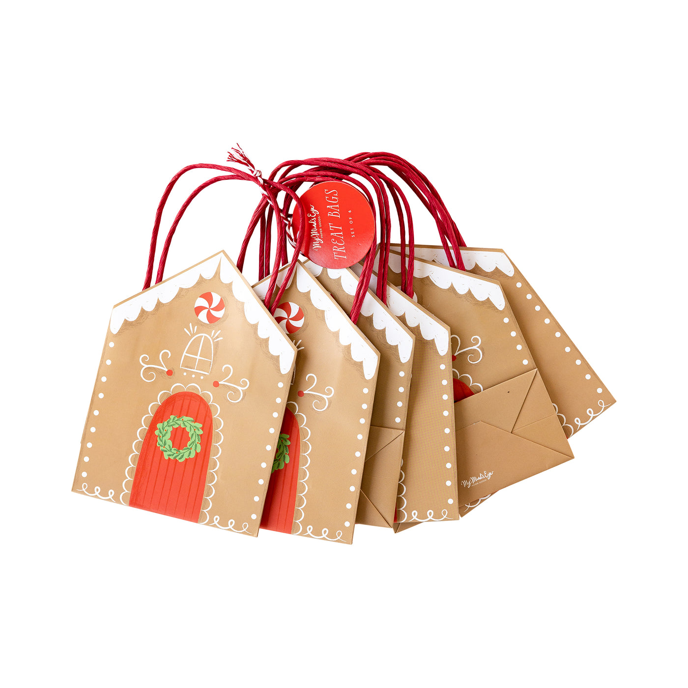 PLFC190 -  Gingerbread House Treat Bags