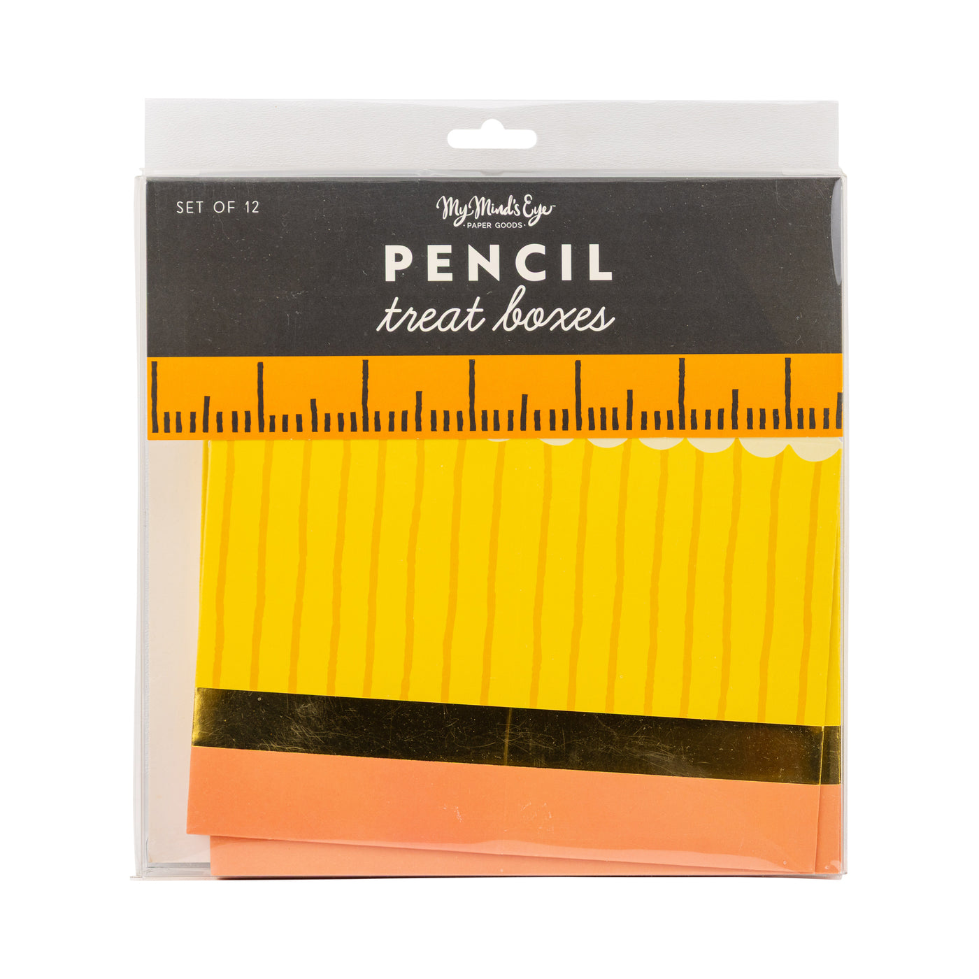 PLFC465 - Pencil Shaped Treat Box (12 ct)