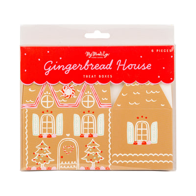 PLFC490 - Gingerbread House Treat Boxes