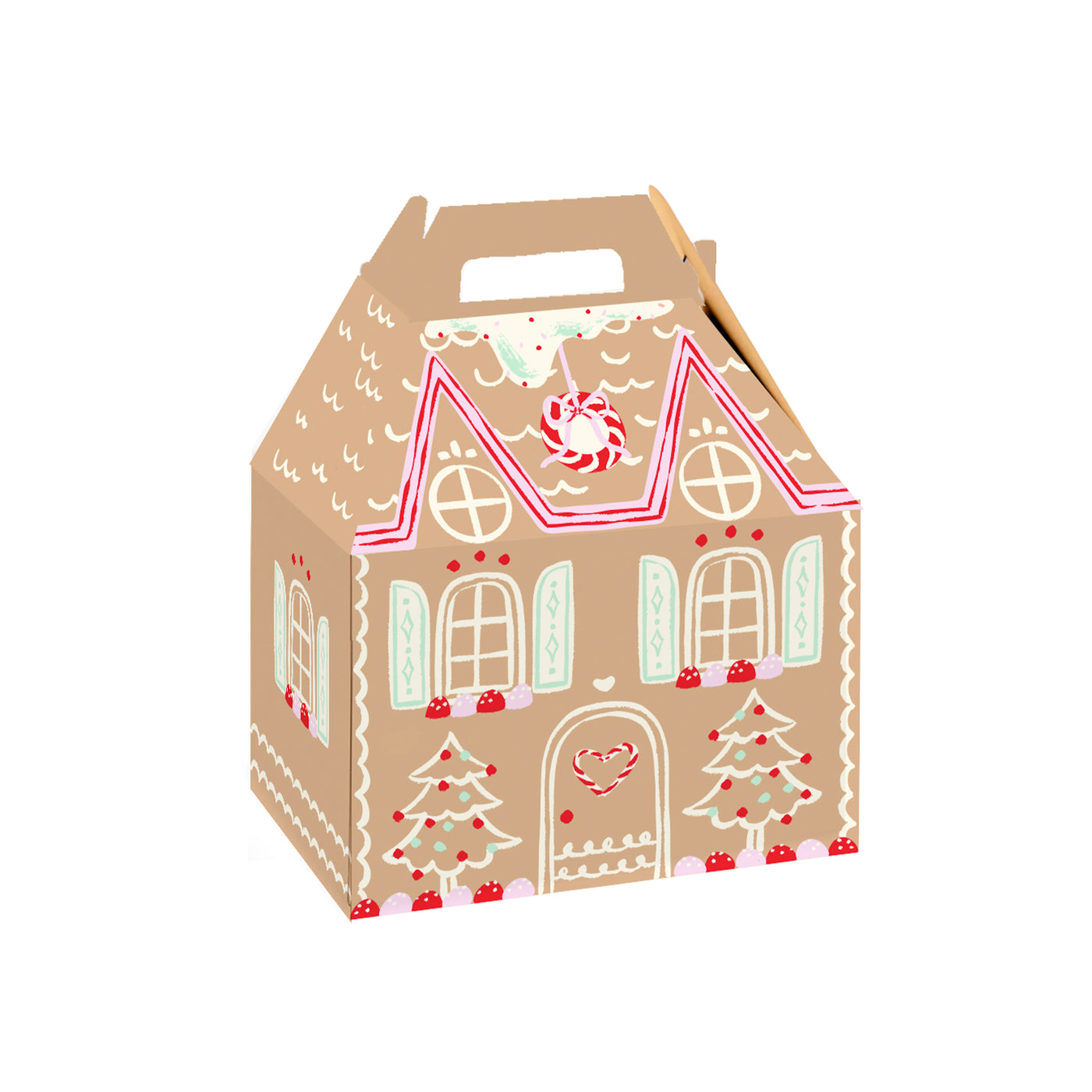 PLFC490 - Gingerbread House Treat Boxes