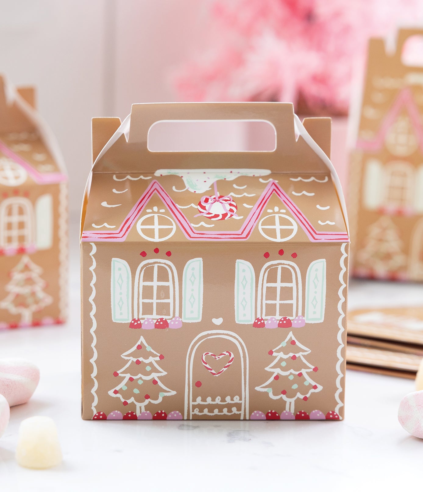 PLFC490 - Gingerbread House Treat Boxes
