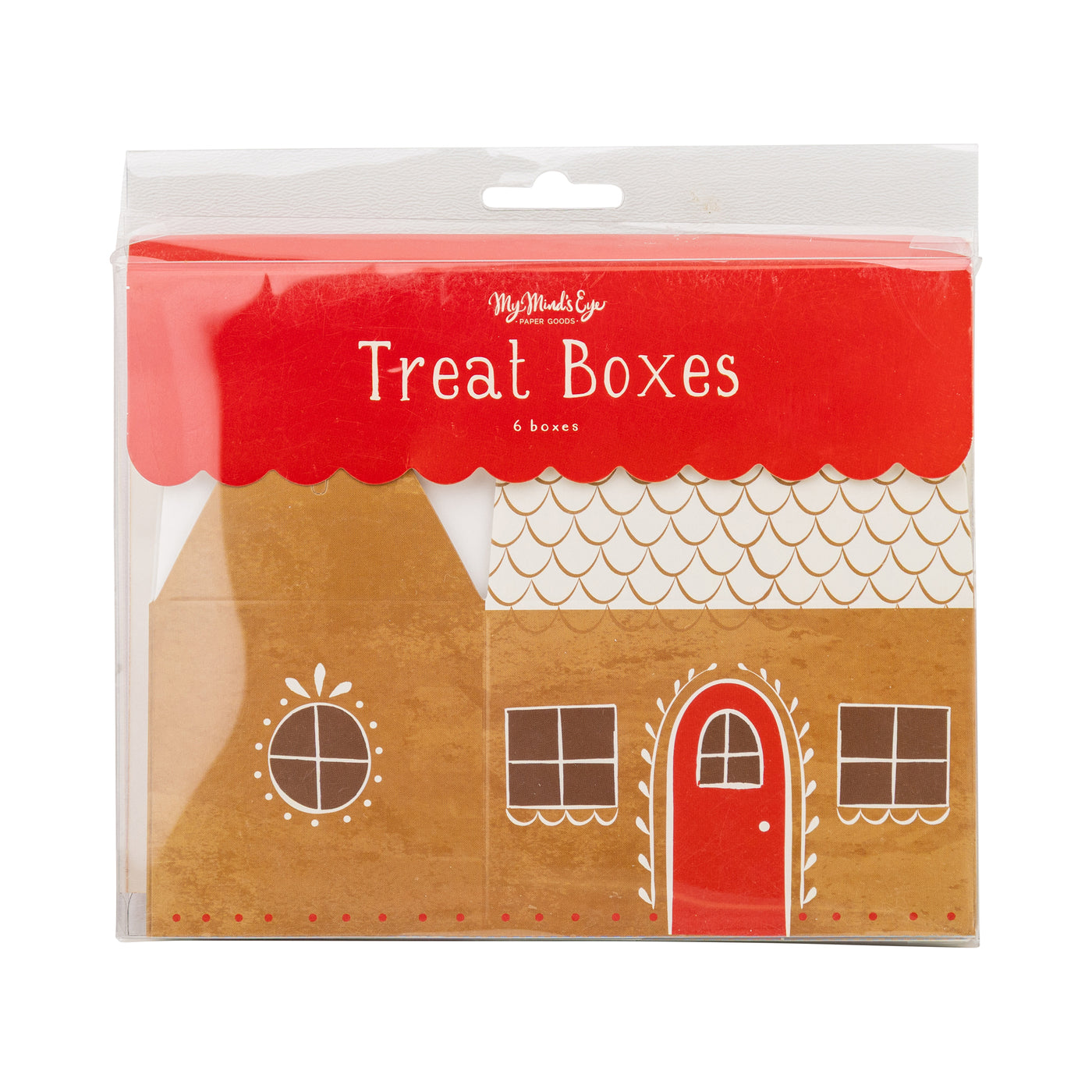PLFC495 - Gingerbread House Treat Boxes