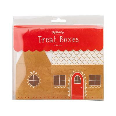 PLFC495 - Gingerbread House Treat Boxes