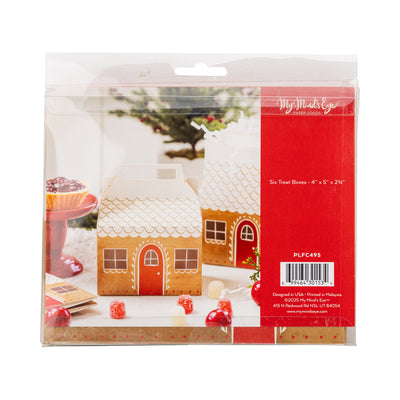 PLFC495 - Gingerbread House Treat Boxes