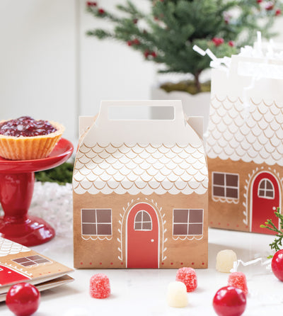PLFC495 - Gingerbread House Treat Boxes