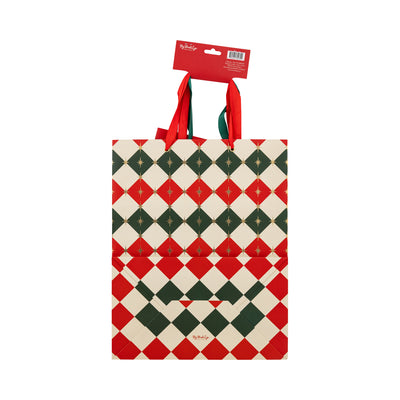PLGBS228 - Retro Christmas Gift Bag Set