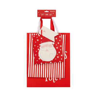 PLGBS234 - North Pole Christmas Gift Bag Set