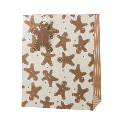 PLGBS240 - Gingerbread Christmas Gift Bag Set