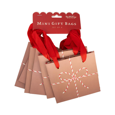 PLGBS247 - Red Bow Gift Bag Set