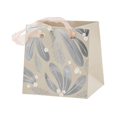PLGBS264 - Floral Christmas Gift Bag Set