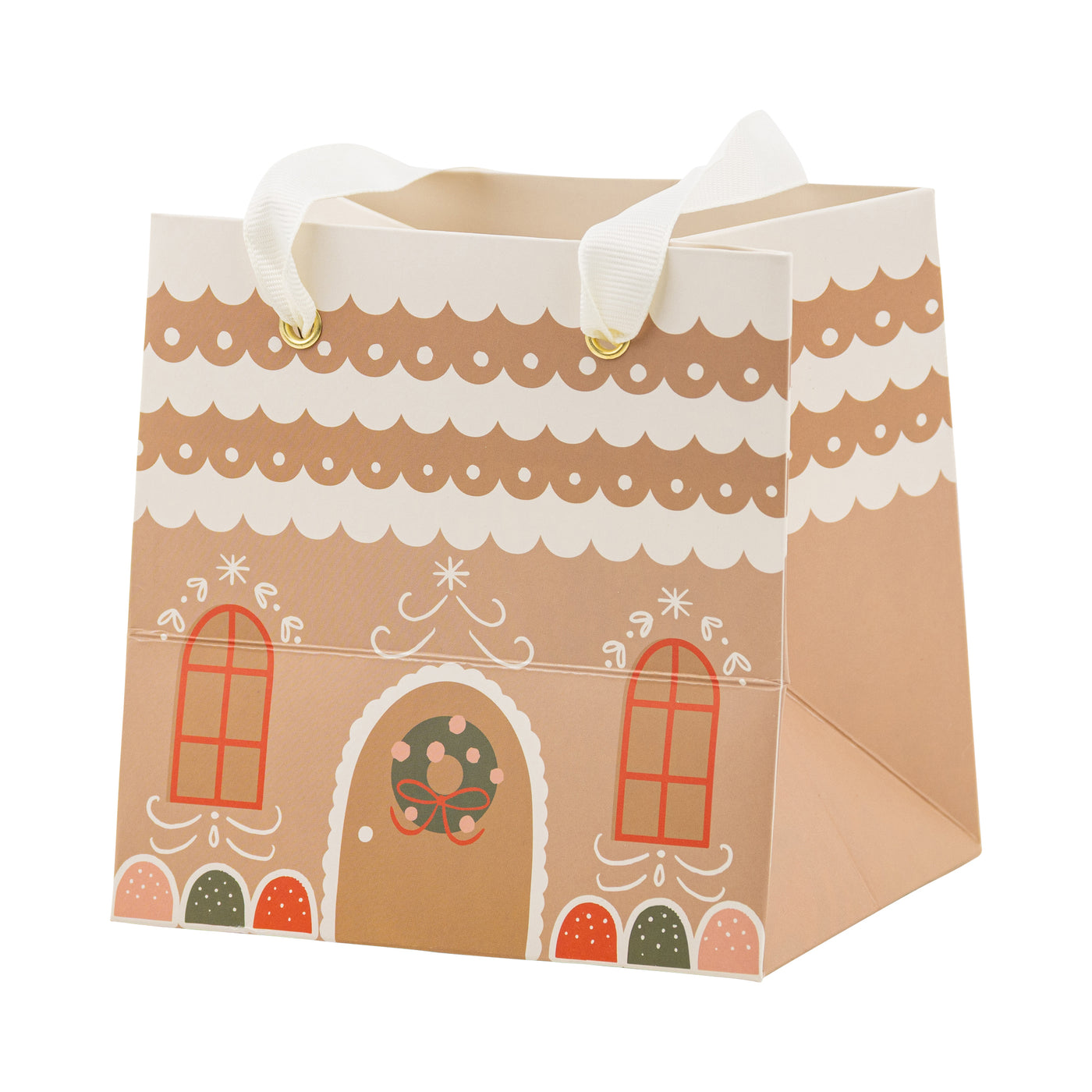 PLGBS280 - Gingerbread House Gift Bag Set