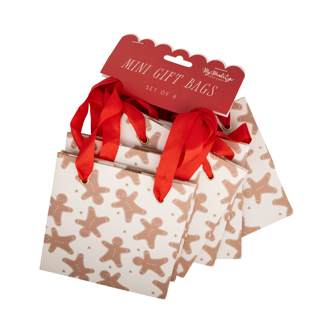 PLGBS289 - Gingerbread Gift Bag Set