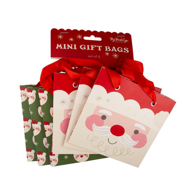 PLGBS79 - Santa Face Gift Bag Set