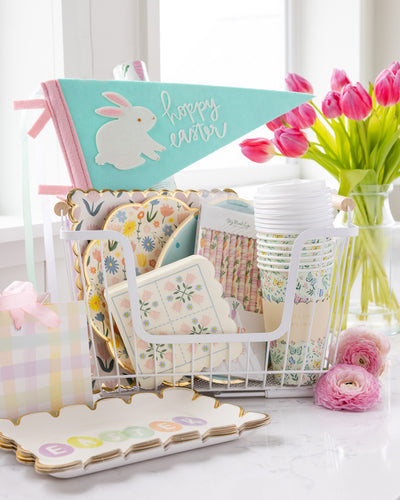 PLGBS90 - Spring Check Gift Bag Set