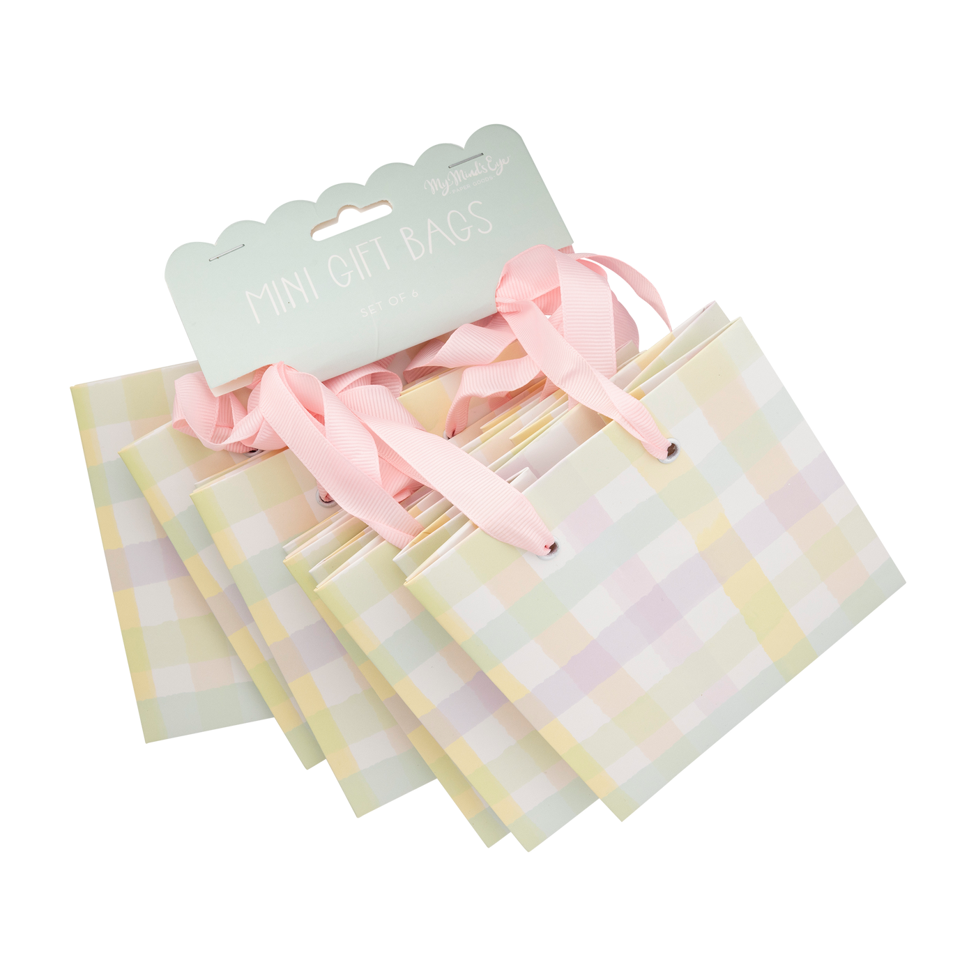 PLGBS90 - Spring Check Gift Bag Set