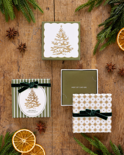 PLGC118 - Gold Trees Gift Card Boxes