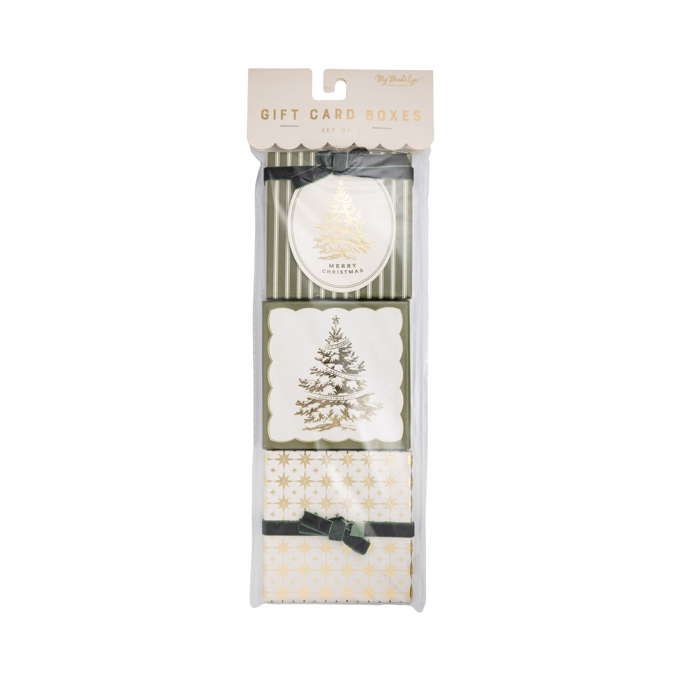PLGC118 - Gold Trees Gift Card Boxes