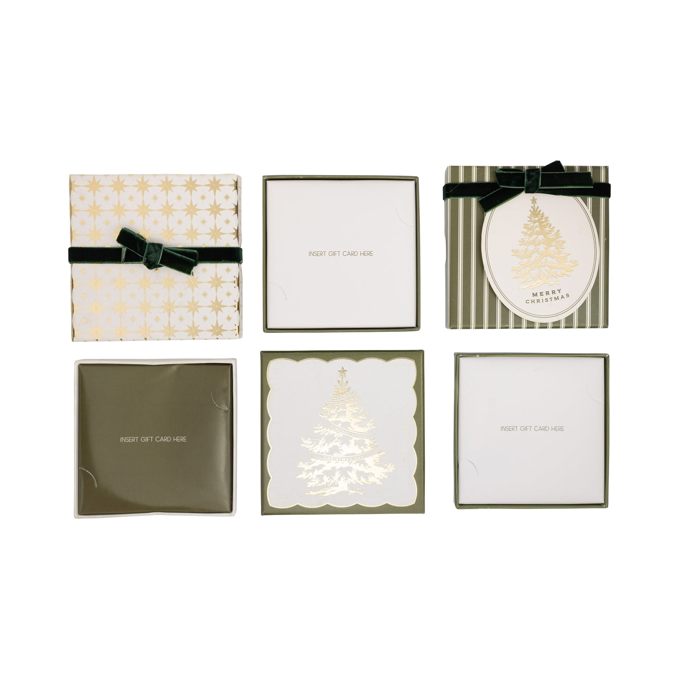 PLGC118 - Gold Trees Gift Card Boxes
