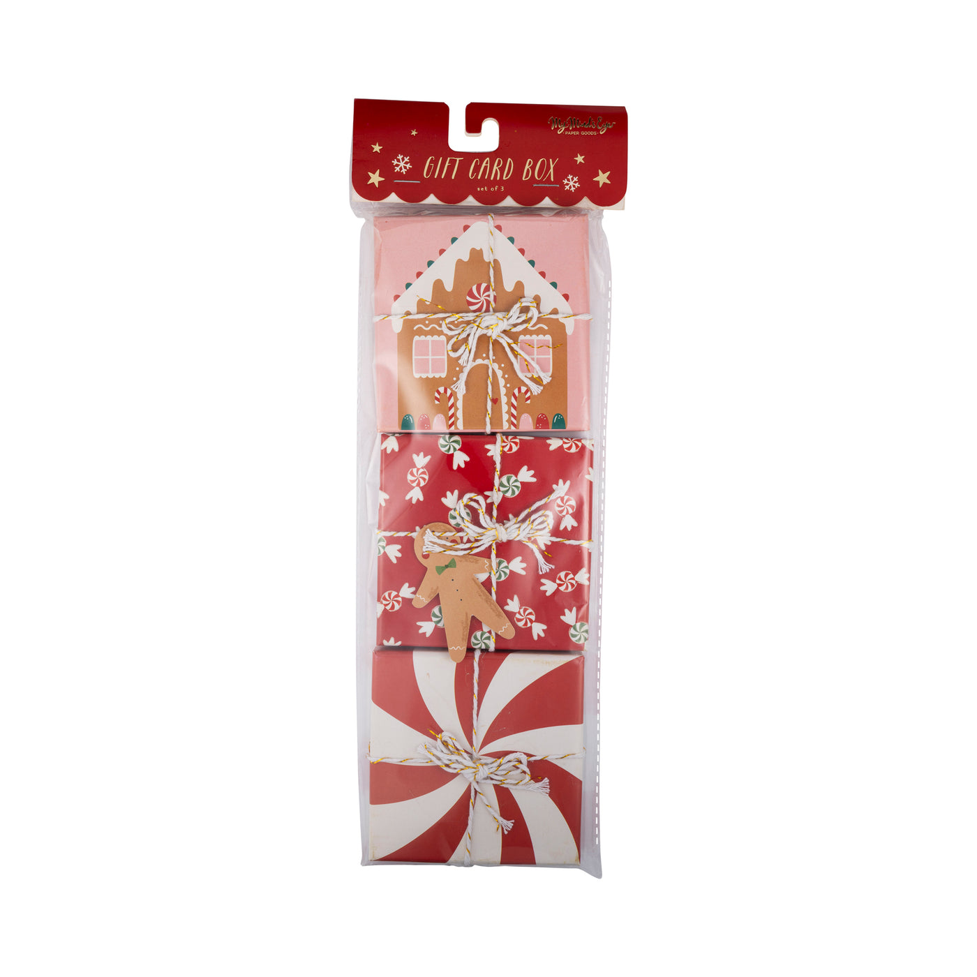 PLGC82 - Gingerbread Swirl Gift Card Holder Box Set