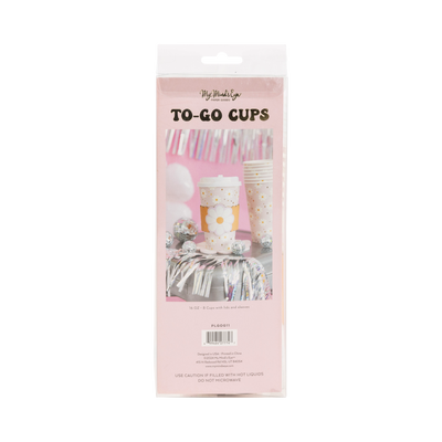 PLGOG11 - Disco Daisy To Go Cups