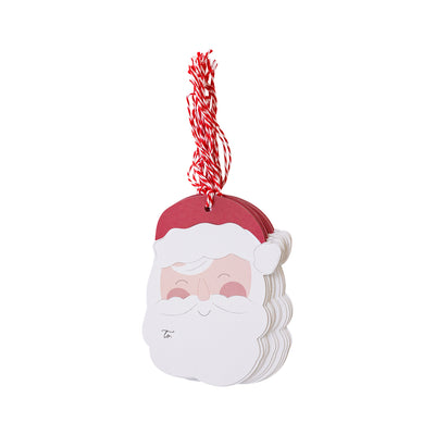 PLGT128 - Santa Face 1 Over-sized Tags