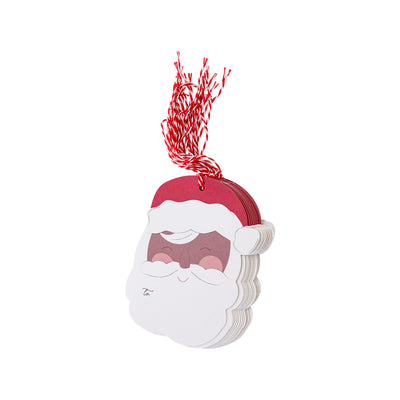 PLGT129 - Santa Face 2 Over-sized Tags