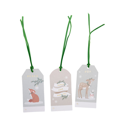 PLGT201 - Woodland Christmas Tag Set