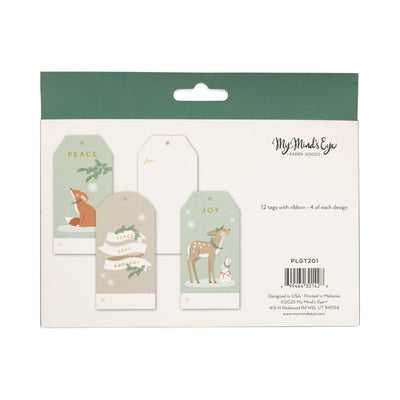 PLGT201 - Woodland Christmas Tag Set