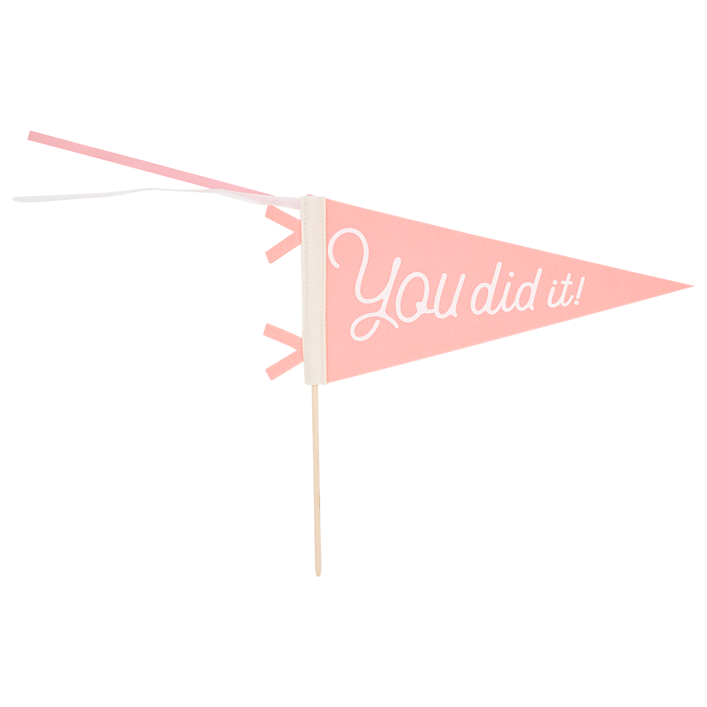 PLHB148 - Pink You Did It Felt Pennant Banner