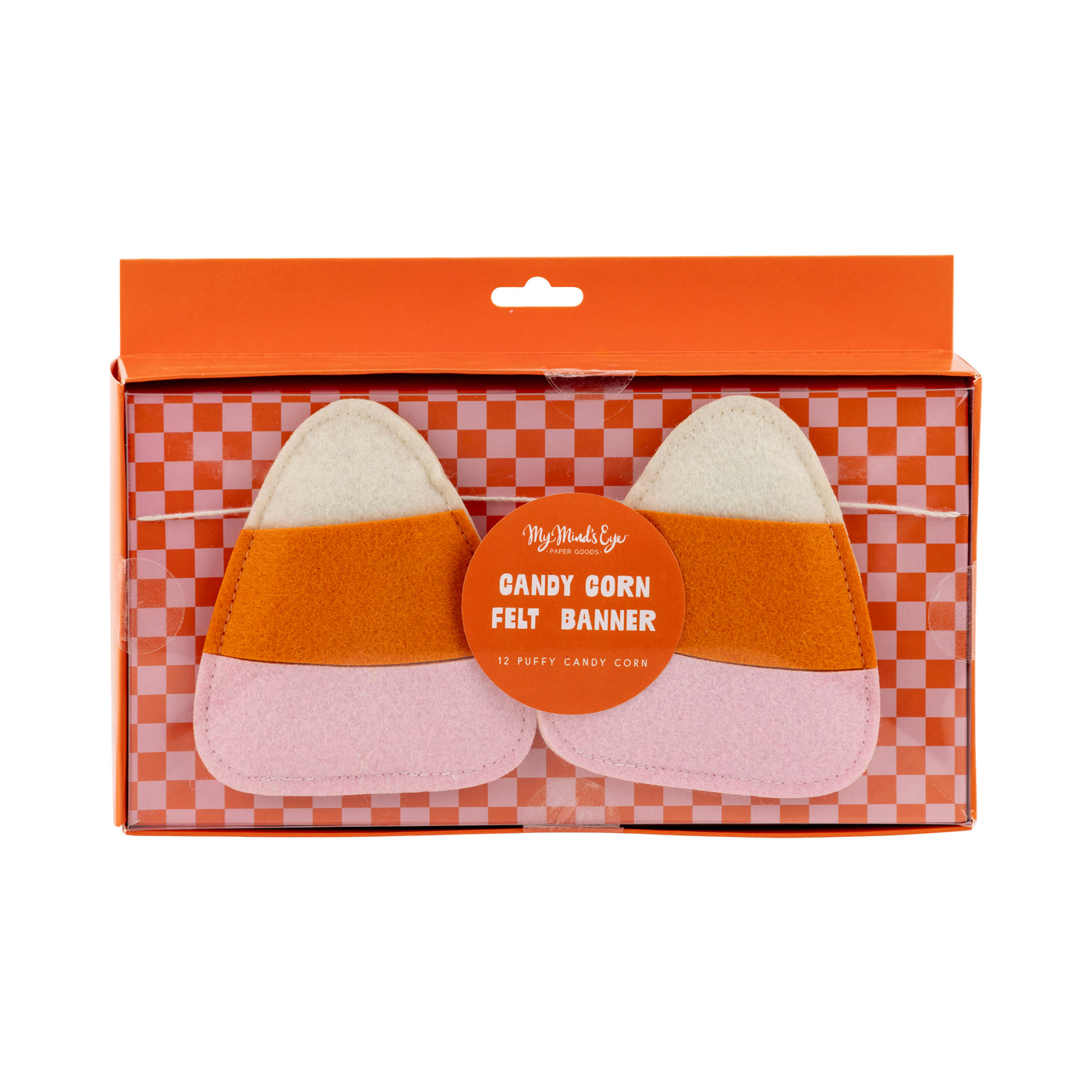 PLHB156 -  Candy Corn Puffy Felt Banner