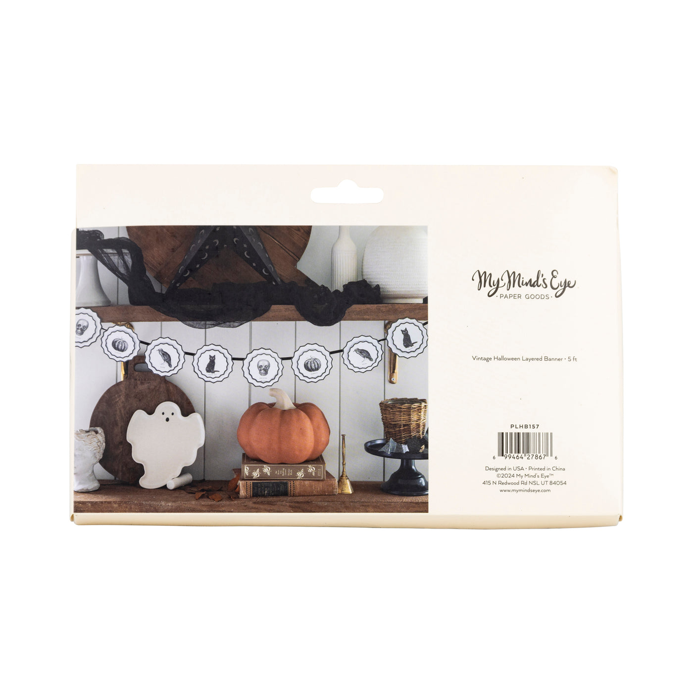 PLHB157 - Vintage Halloween Banner