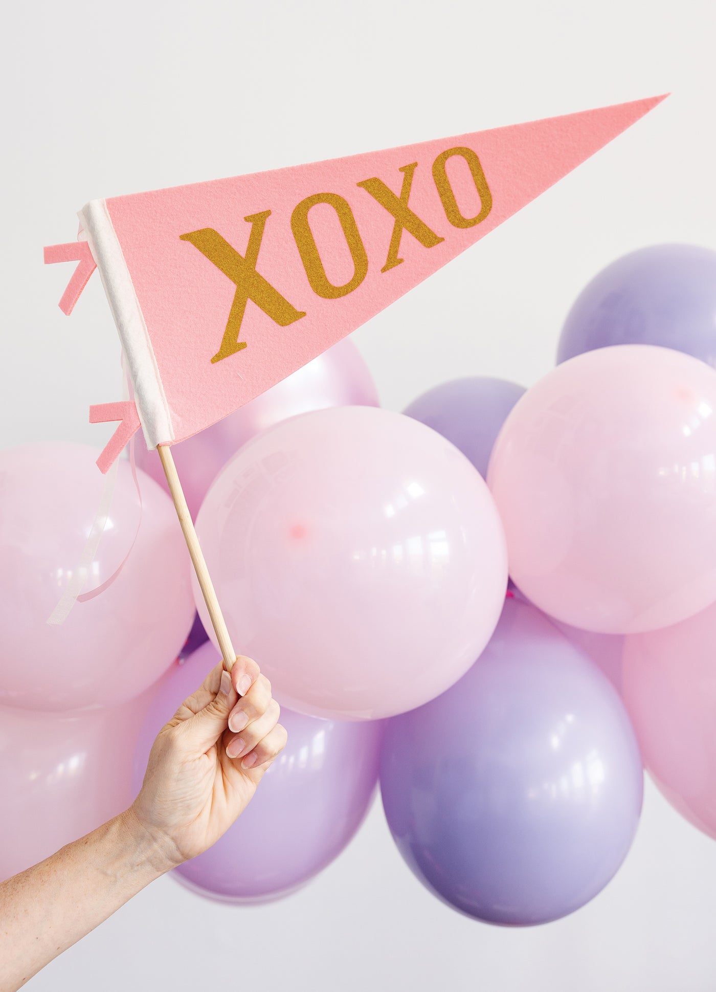 PLHB194 - XOXO Felt Pennant Banner