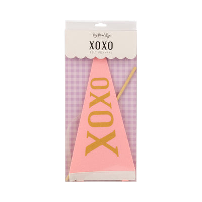 PLHB194 - XOXO Felt Pennant Banner