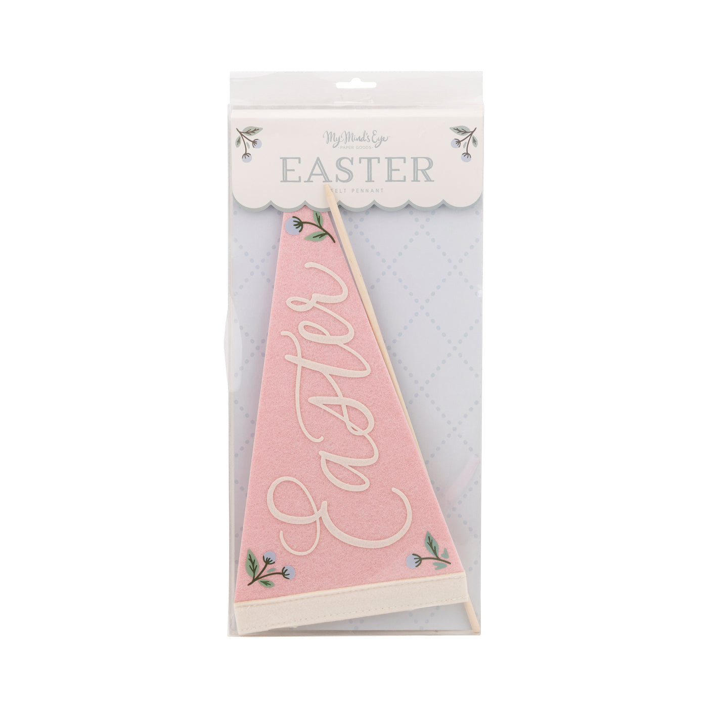 PLHB213 - Pink Easter Felt Pennant Banner